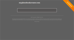 Desktop Screenshot of myphotobookcreator.com